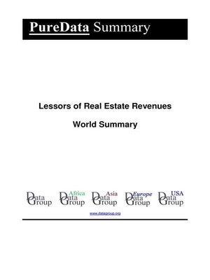 cover image of Lessors of Real Estate Revenues World Summary
